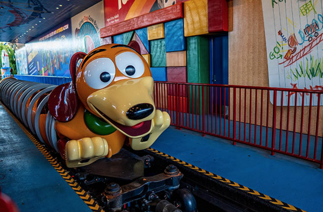 Riding Slinky Dog Dash!