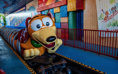 Riding Slinky Dog Dash!